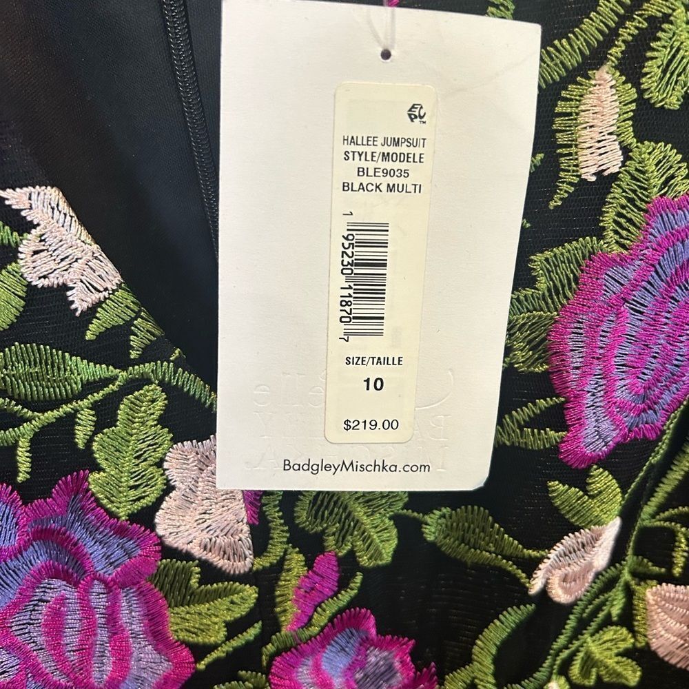 NWT Belle Badgley Mischka Jumpsuit - Picture 5 of 5